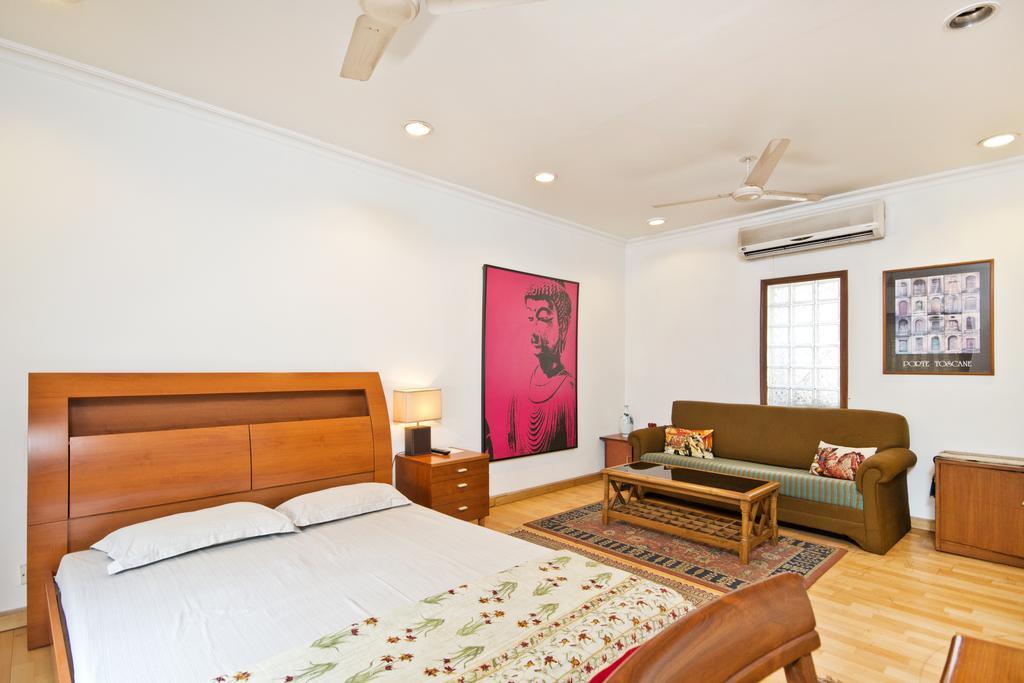 เทรนดี้ เบด แอนด์ เบรคฟาสท์ แอนด์ เซอร์วิส อพาร์ทเมนท์ Bed & Breakfast นิวเดลี ภายนอก รูปภาพ